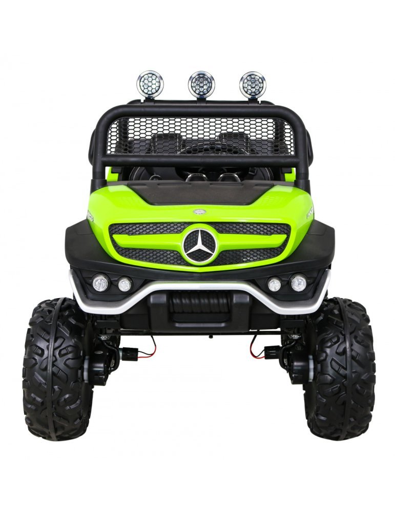 Mercedes Benz Unimog 12V – Auto elettrica per bambini 4x4 con 4 motori 35W 12 