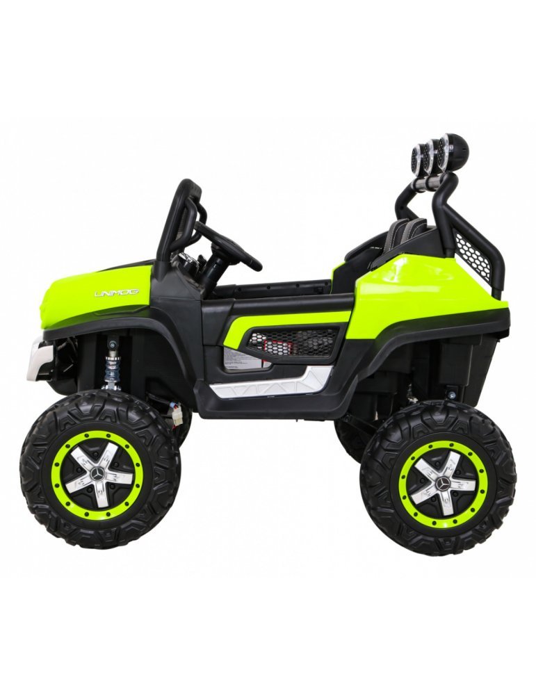 Mercedes Benz Unimog 12V – Auto elettrica per bambini 4x4 con 4 motori 35W 15 