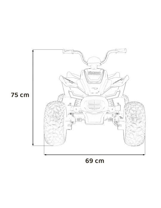 Quad McLaren Racing MCL 35 日本語 QUADRICICLOS ELÉTRICOS 