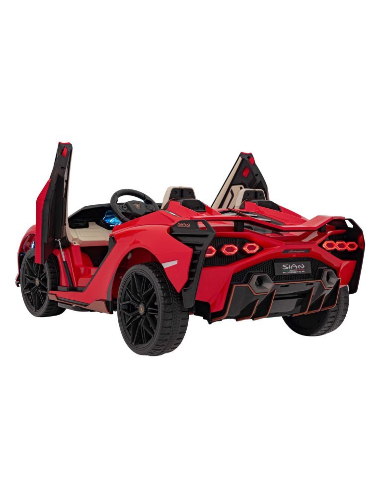 Lamborghini SIAN 24V - Coche Eléctrico Infantil con 4 Motores y Control Parental 