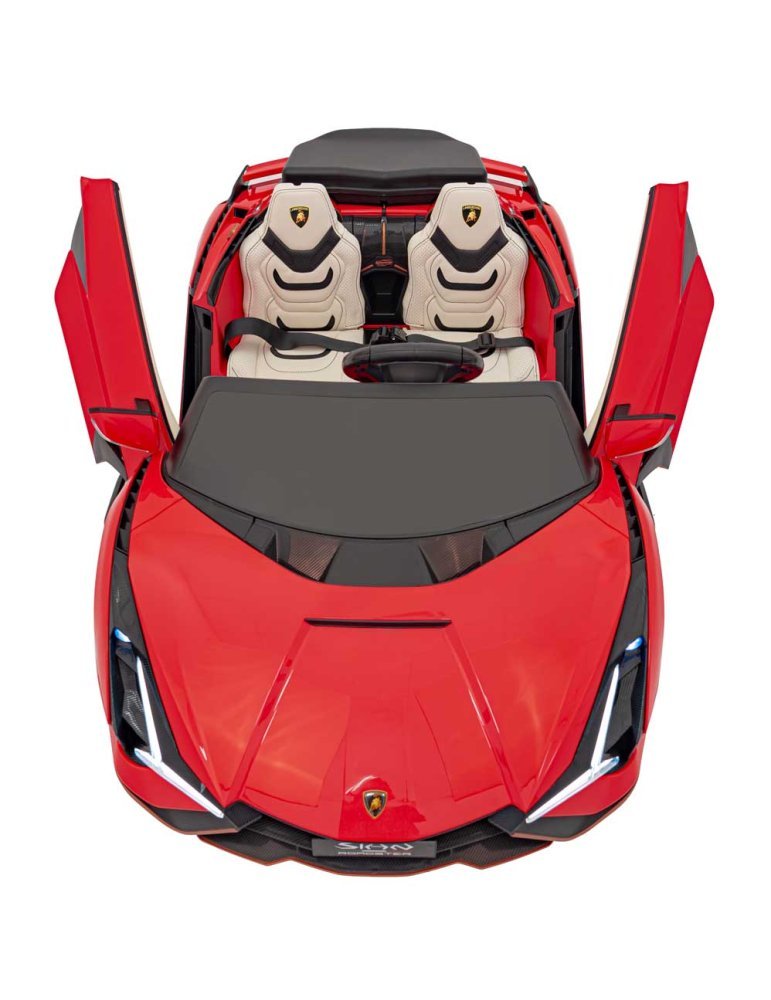Lamborghini SIAN 24V - Coche Eléctrico Infantil con 4 Motores y Control Parental 