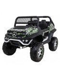 Mercedes Benz Unimog 12V Biplaza - Coche infantil todoterreno | Patilandia 