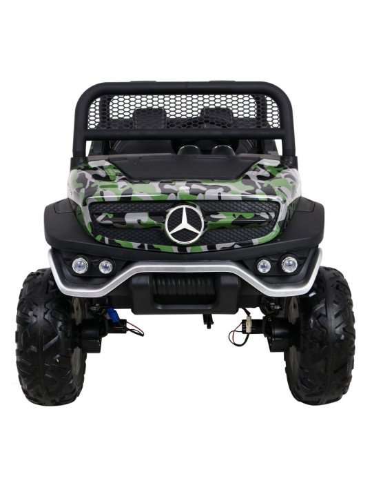 Mercedes Benz Unimog 12V Biplaza – Voiture électrique pour enfants 35 