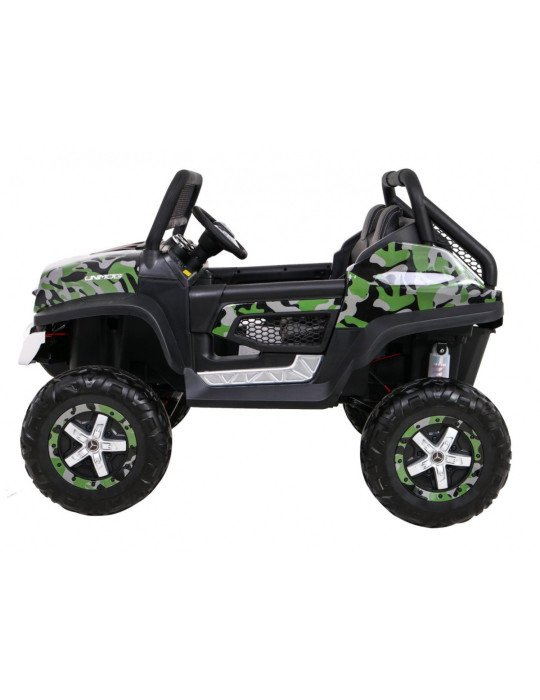 Mercedes Benz Unimog 12V Biplaza - Coche infantil todoterreno | Patilandia 