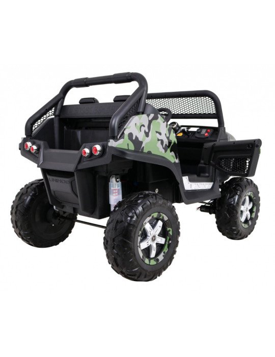 Mercedes Benz Unimog 12V Biplaza - Carro Infantil All-terrain ◾ Patiland TODOTERRENO INFANTIL 