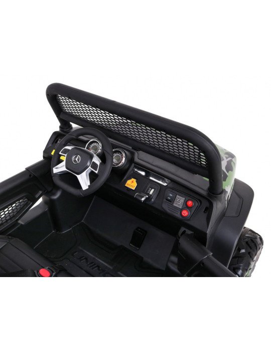 Mercedes Benz Unimog 12V Biplaza – Voiture électrique pour enfants 43 