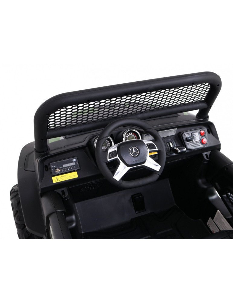 Mercedes Benz Unimog 12V Biplaza - Coche infantil todoterreno | Patilandia 