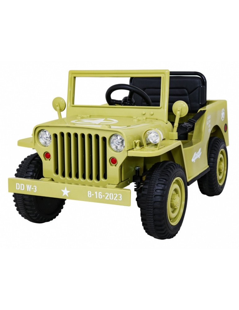 VUS pour enfants ARMY EE.UU. 12V, 4x4, Trois Sièges 32 
