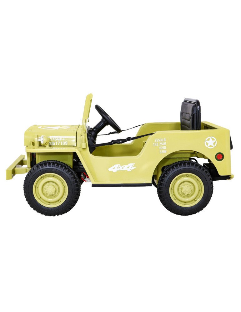 ARMY SUV per bambini EE.UU. 12V, 4x4, tre posti 33  - Vista 1