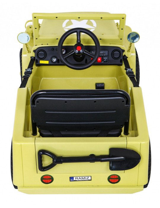 VUS pour enfants ARMY EE.UU. 12V, 4x4, Trois Sièges 36 