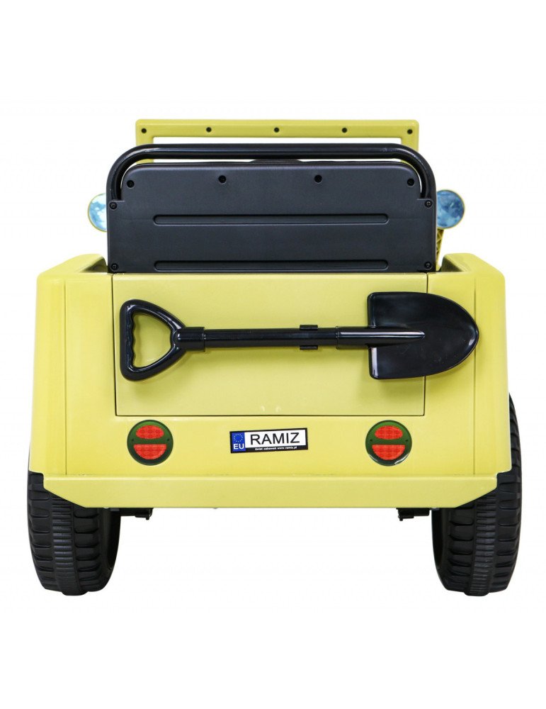 VUS pour enfants ARMY EE.UU. 12V, 4x4, Trois Sièges 37  - Vista 5