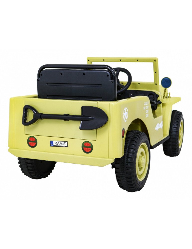 ARMY SUV per bambini EE.UU. 12V, 4x4, tre posti 38  - Vista 6