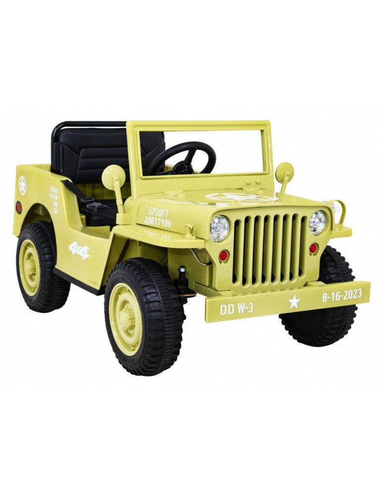 VUS pour enfants ARMY EE.UU. 12V, 4x4, Trois Sièges 40  - Vista 8