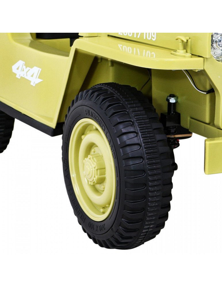 VUS pour enfants ARMY EE.UU. 12V, 4x4, Trois Sièges 43  - Vista 11