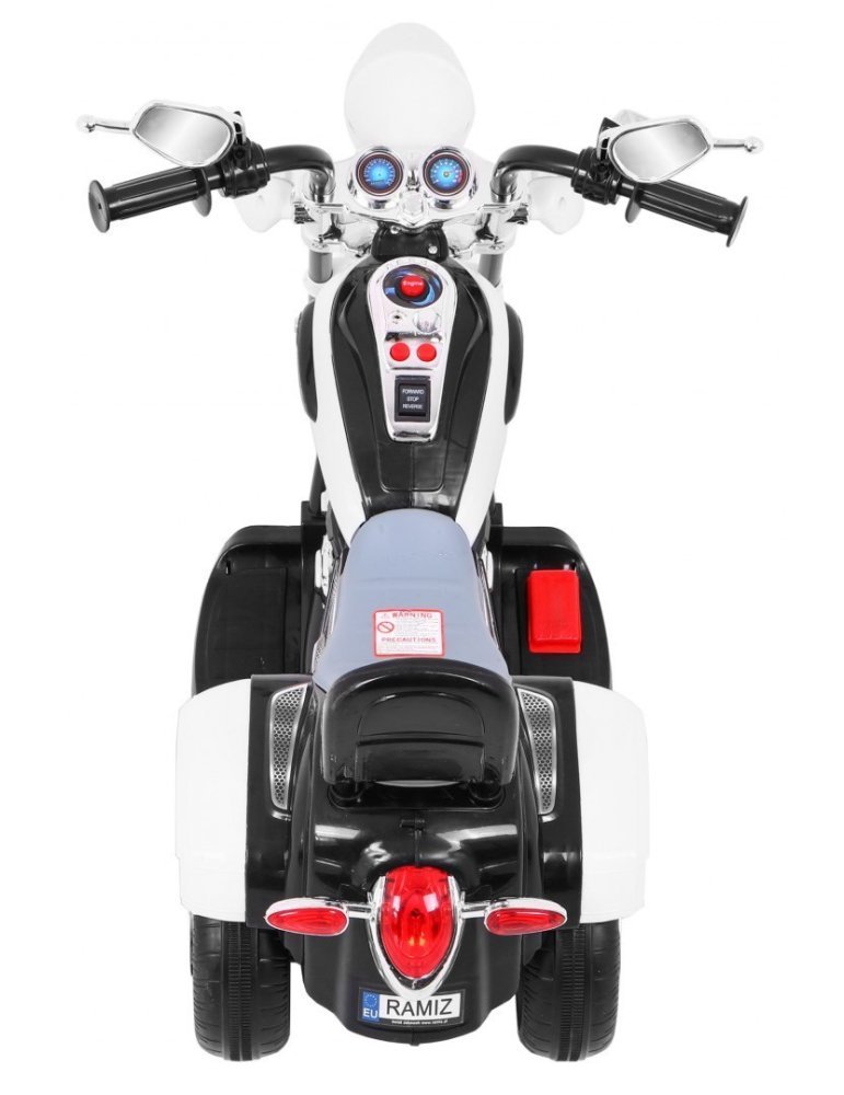 Moto Eléctrica Infantil Chopper NightBike 6V | Trimoto eléctrica bebés  - Vista 6