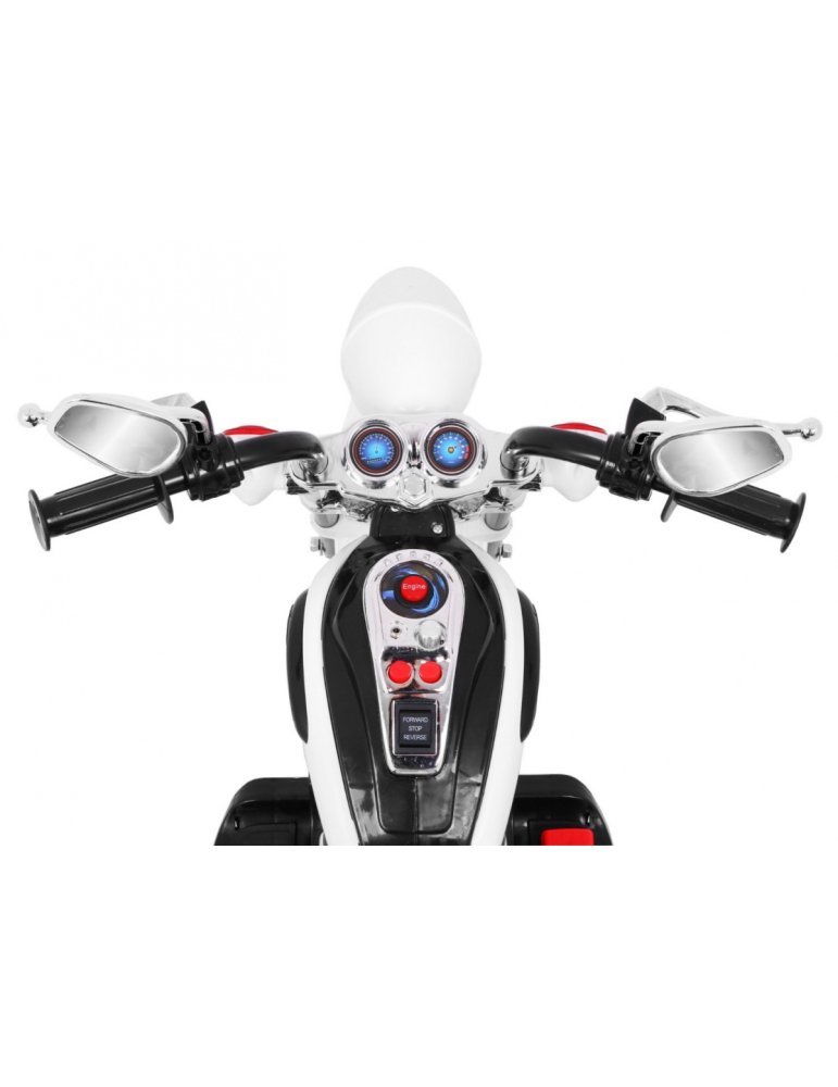 Moto Eléctrica Infantil Chopper NightBike 6V | Trimoto eléctrica bebés  - Vista 7