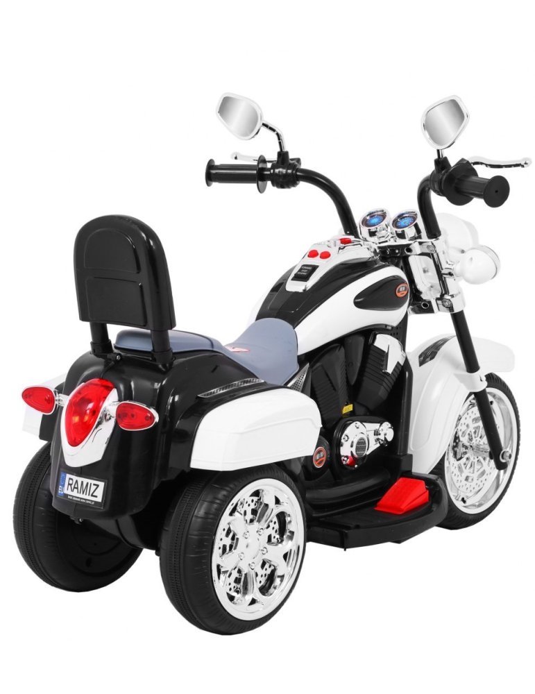 Moto Eléctrica Infantil Chopper NightBike 6V | Trimoto eléctrica bebés  - Vista 8