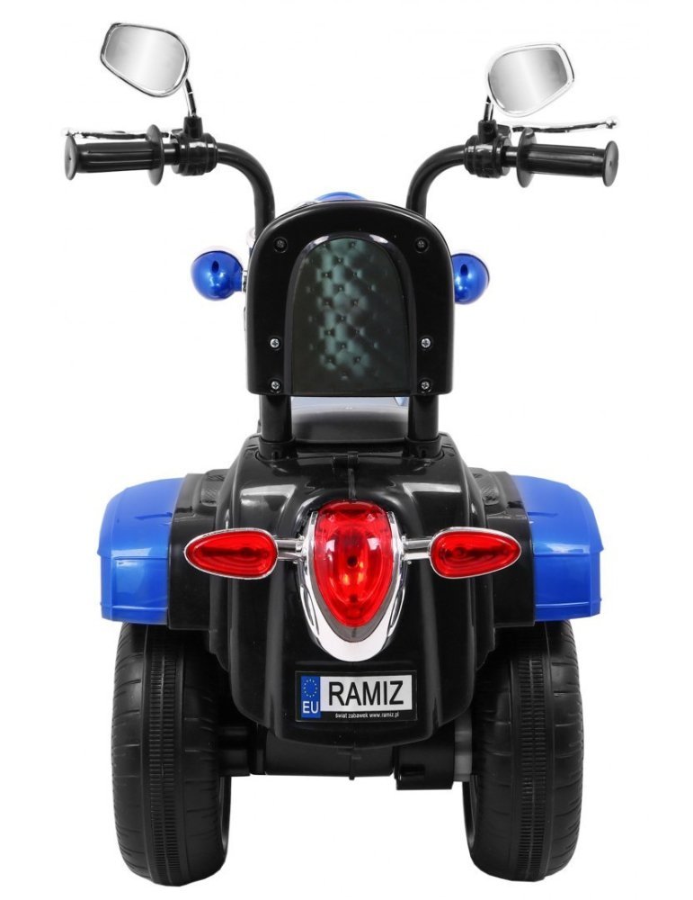 Chopper NightBike 6V Childhood Electric Motorcycle 10  - Vista 9