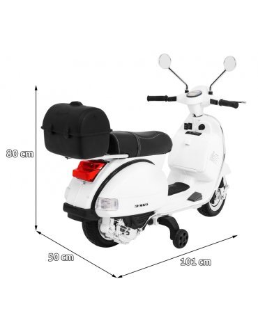 Scooter Vespa Eléctrica Infantil 12V | Estilo y Diversión | Patilandia  2
