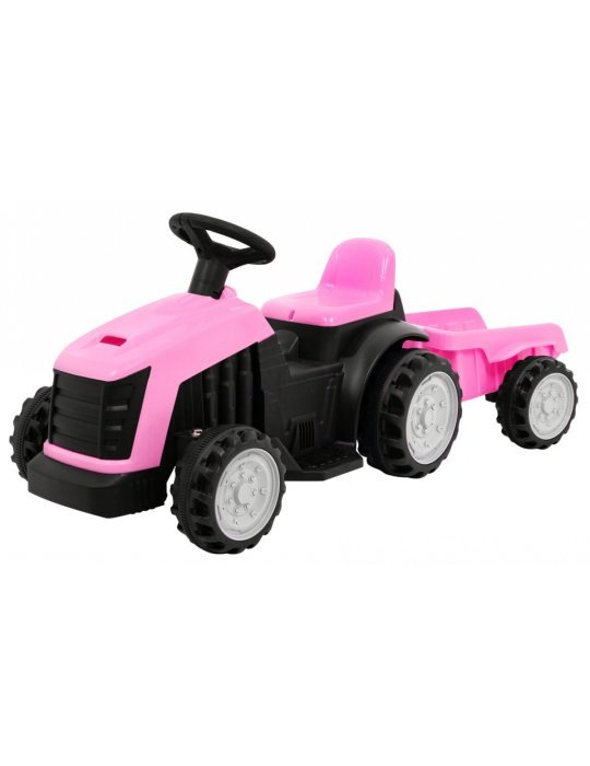 Tractor Eléctrico Infantil 6V con Remolque | Tractor para bebés 