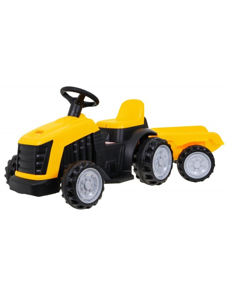 Tractor Eléctrico Infantil 6V con Remolque | Tractor para bebés 