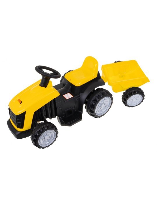 Tractor Eléctrico Infantil 6V con Remolque | Tractor para bebés 