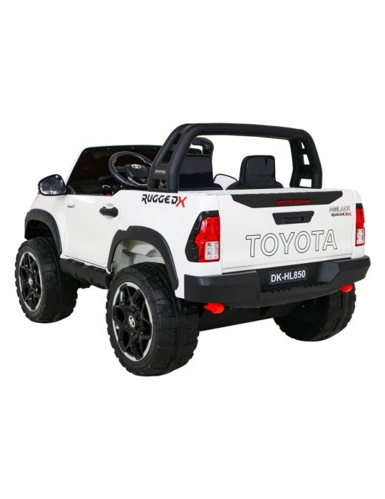 Toyota Hilux auto elettrica per bambini 4x4 12VIOSBiplaza 4 motori 8 