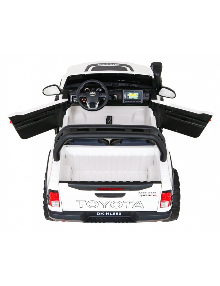 Toyota Hilux 4x4 | Coche Eléctrico Infantil Biplaza 12V con Control Remoto y Suspensión Delantera y Trasera  - Vista 6