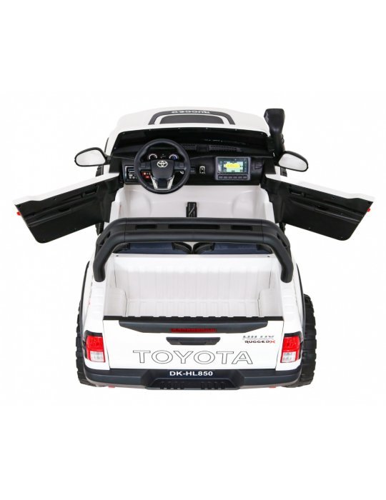 Toyota Hilux auto elettrica per bambini 4x4 12VIOSBiplaza 4 motori 13 