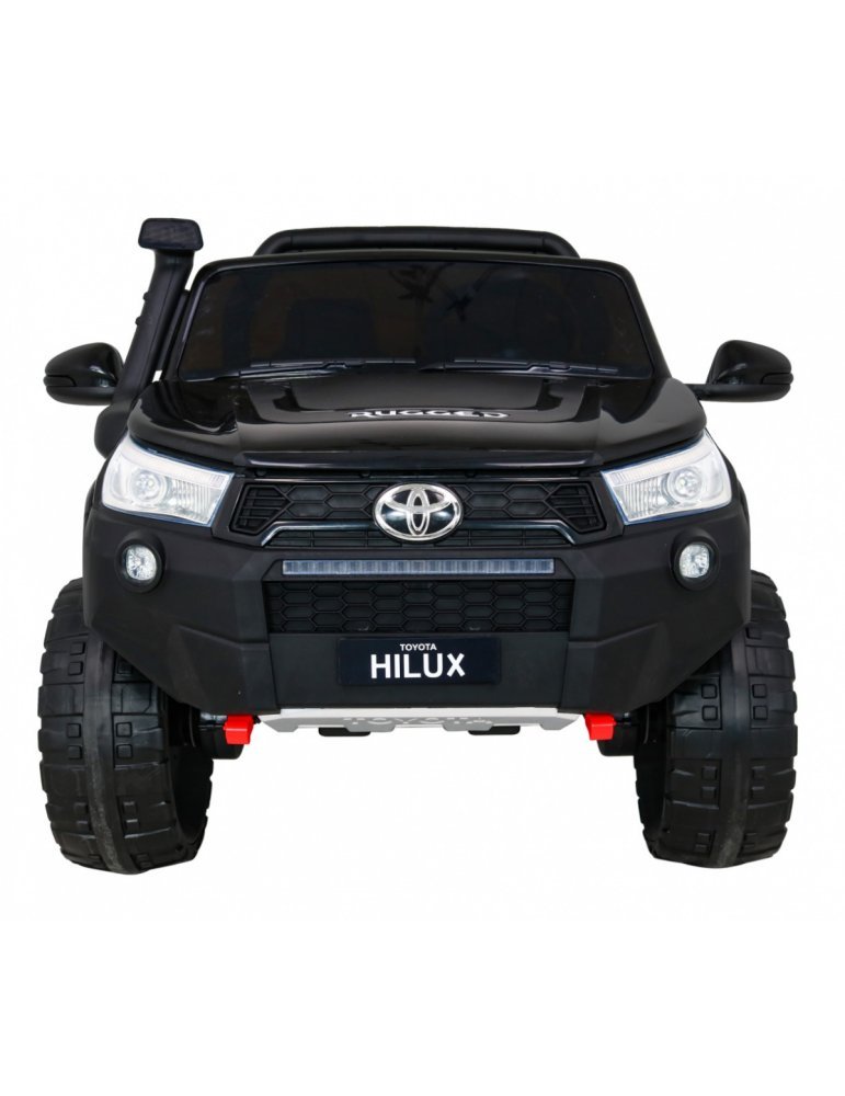 Toyota Hilux 4x4 | Coche Eléctrico Infantil Biplaza 12V con Control Remoto y Suspensión Delantera y Trasera 