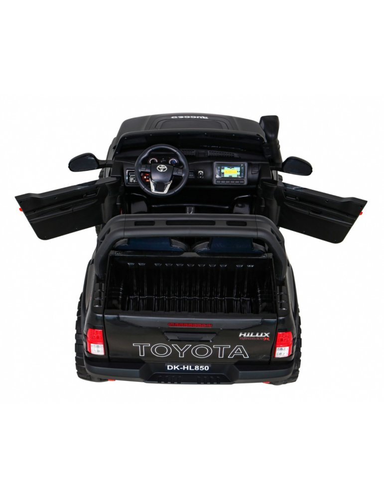 Toyota Hilux 4x4 | Coche Eléctrico Infantil Biplaza 12V con Control Remoto y Suspensión Delantera y Trasera 