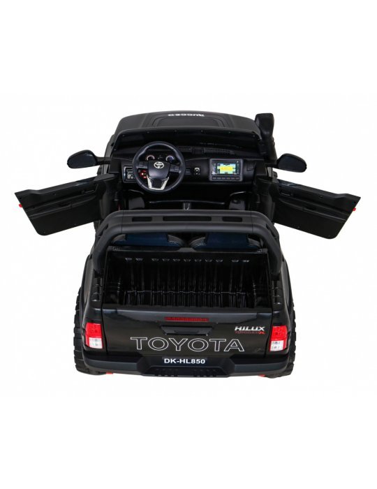 Toyota Hilux 4x4 Δ carro Eléctrico Infantil Biplaza 12V com controle remoto e suspensão Delantera e Trasera CARROS ELÉTRICOS PAR