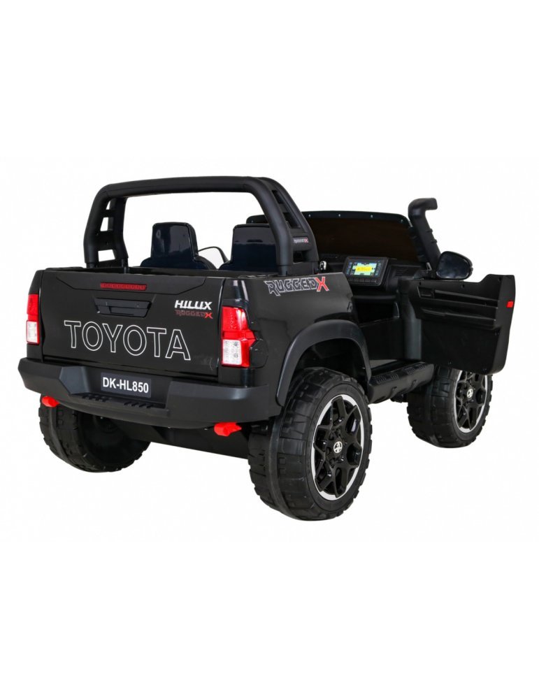 Toyota Hilux 4x4 | Coche Eléctrico Infantil Biplaza 12V con Control Remoto y Suspensión Delantera y Trasera  - Vista 9