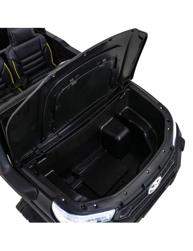 Toyota Hilux 4x4 | Coche Eléctrico Infantil Biplaza 12V con Control Remoto y Suspensión Delantera y Trasera 