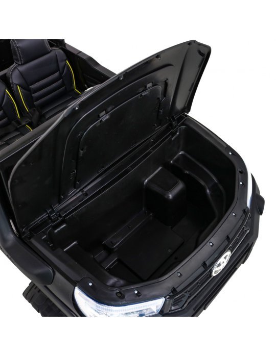 Toyota Hilux 4x4 | Coche Eléctrico Infantil Biplaza 12V con Control Remoto y Suspensión Delantera y Trasera 