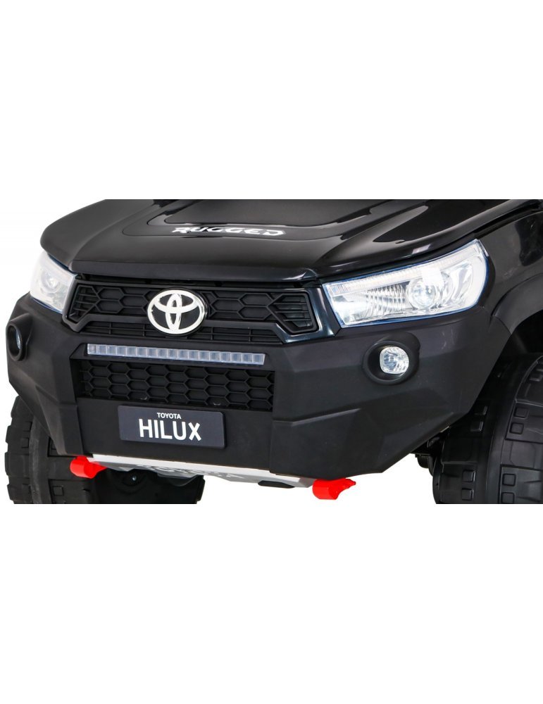 Toyota Hilux 4x4 | Coche Eléctrico Infantil Biplaza 12V con Control Remoto y Suspensión Delantera y Trasera  - Vista 12