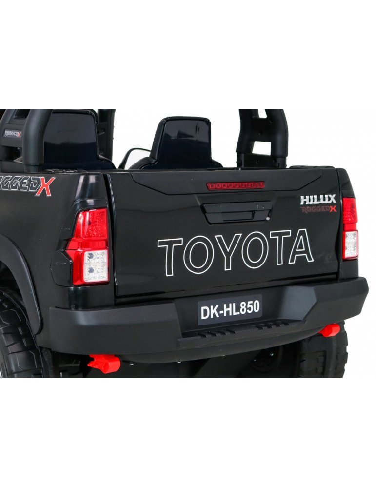 Toyota Hilux 4x4 | Coche Eléctrico Infantil Biplaza 12V con Control Remoto y Suspensión Delantera y Trasera 