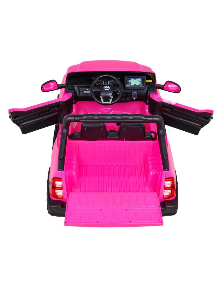 Toyota Hilux 4x4 | Coche Eléctrico Infantil 12V con Control Remoto y Suspensión Trasera  - Vista 7