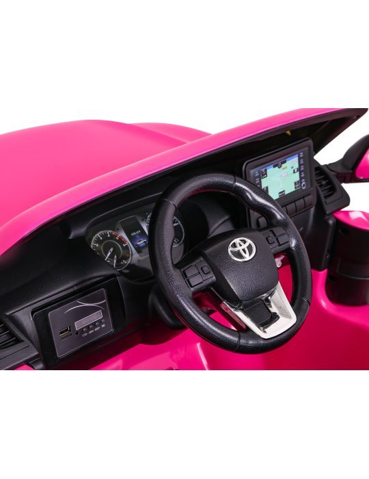 Toyota Hilux 4x4 | Coche Eléctrico Infantil 12V con Control Remoto y Suspensión Trasera 