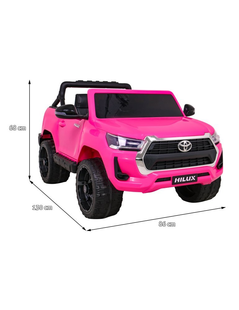 Toyota Hilux 4x4 | Coche Eléctrico Infantil 12V con Control Remoto y Suspensión Trasera  - Vista 13