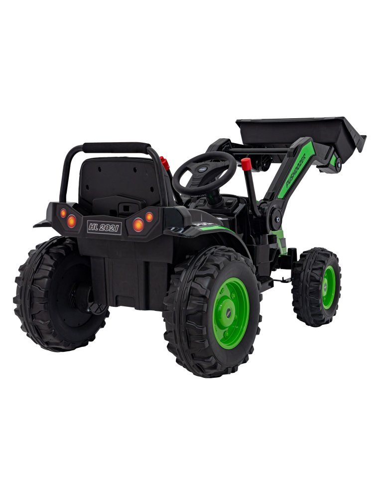 Excavadora Infantil | Vehículo Eléctrico 12V con Función Bulldozer y Sonidos 