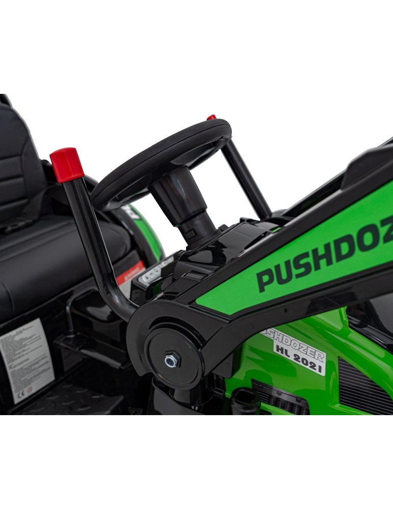 Excavadora Infantil | Vehículo Eléctrico 12V con Función Bulldozer y Sonidos 