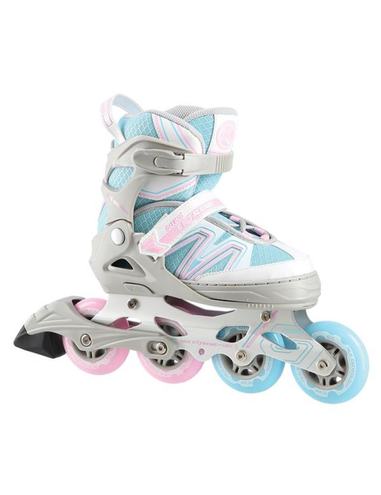 NA14169 A BLUE-GREY SIZE L IN-LINE SKATES NILS EXTREME 1 