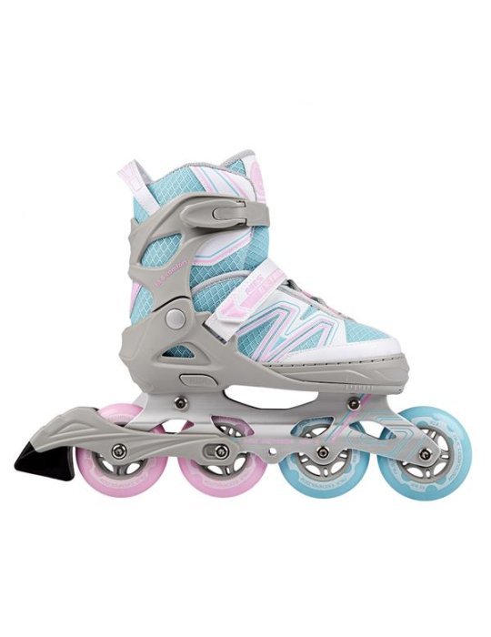 NA14169 A BLUE-GREY SIZE L IN-LINE SKATES NILS EXTREME 2 