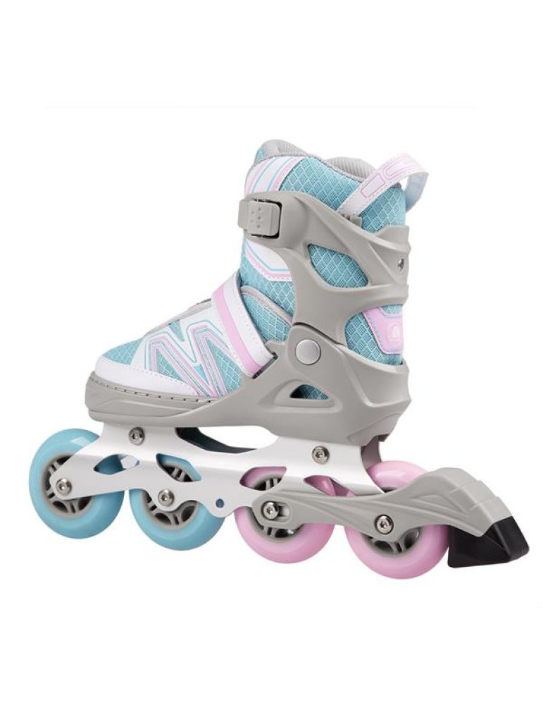 NA14169 A BLUE-GREY SIZE L IN-LINE SKATES NILS EXTREME 5 