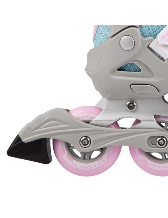 NA14169 A BLUE-GREY SIZE L IN-LINE SKATES NILS EXTREME 7 