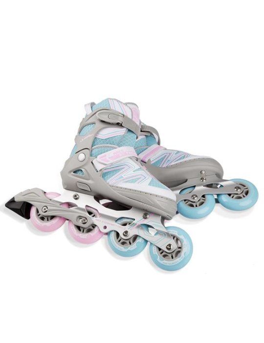 NA14169 A BLUE-GREY SIZE L IN-LINE SKATES NILS EXTREME 9 