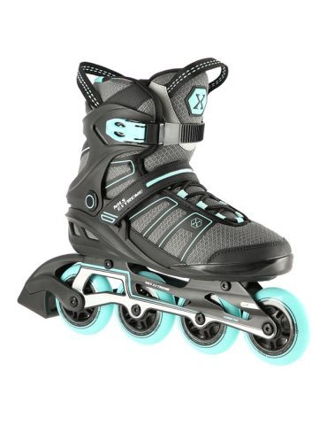 Patines In-Line NILS EXTREME NEGRO-VERDE MENTA |Cómodos Y Seguros 1 