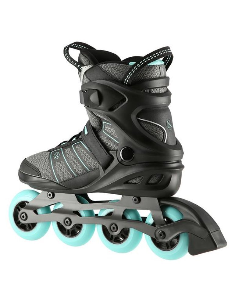 NA14217 BLACK-MINT SIZE 45 IN-LINE SKATES NILS EXTREME 2 