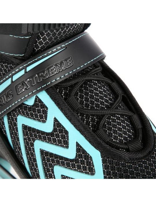 Patines In-Line NILS EXTREME NEGRO-TURQUESA | Semi-blandos Y Seguros 8 